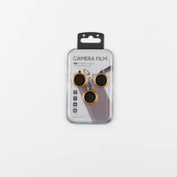 Set of lens glasses for iPhone 17 Pro Max orange