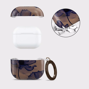 Tech-Protect Lamano deklas AirPods 4 - rudas ir violetinis