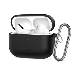 Tech-Protect silikoninis Hook dėklas AirPods Pro 3 juodas