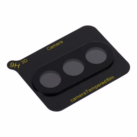 "5D Full Glue" kameros grūdintas stiklas - skirtas "Samsung Galaxy A57", juodas