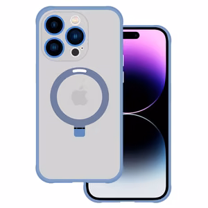Tel Protect Magical magnetinis MagSafe dėklas su stovu Iphone 15 Plus, mėlynas