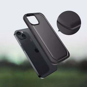 Raptic X-Doria Slim dėklas telefonui iPhone 14 Plus galinis dangtelis juodas