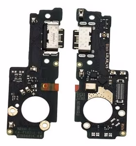 Lanksčioji jungtis Xiaomi Redmi 10 5G (NO NFC) su įkrovimo kontaktu ir mikrofonu originali (service pack)