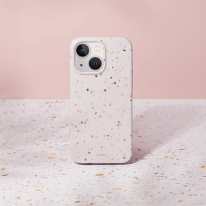 Dėklas telefonui (m) Uniq Coehl Terrazzo iPhone 14 Plus - smėlinas