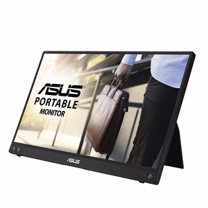ASUS MB16ACV kompiuterio monitorius 39,6 cm (15.6") 1920 x 1080 pikseliai „Full HD“ LED Juoda