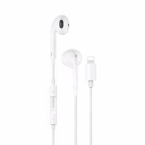 Dudao X14+ Wiraudonas In-Ear Ausinės with Lightning Connector 1.2m - Baltas