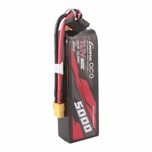 „Gens Ace“ G-Tech 5000 mAh, 11,1 V, 60C, 3S1P LiPo baterija su XT60 jungtimi
