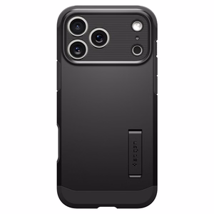 Spigen Tough Armor MagSafe dėklas, skirtas iPhone 18 Pro / 17 Pro – spalva: juoda