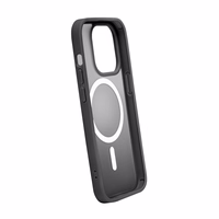 Puro Gradient dėklas su magnetiniu iPhone 15 Pro - juodas