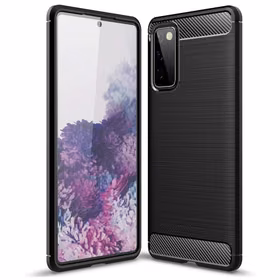 Karbono dėklas SAMSUNG S20 FE / S20 FE 5G - juodas