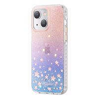 Kingxbar Heart Star Series dėklas iPhone 14 Plus dėklas su zodiako žvaigždėmis