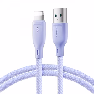USB laidas Joyroom SA34-AL3 violetinis Lightning 100cm