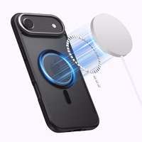 Tech-Protect MagEdge Magnetinis dėklas telefonui iPhone 17 Air - matinė juoda
