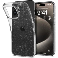 Spigen Liquid Crystal dėklas telefonui iPhone 15 Pro Max - skaidrus blizgesys