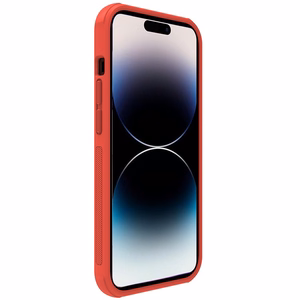 Dėklas Nillkin Super Frosted Shield Pro Apple iPhone 15 Pro raudonas