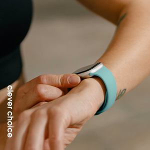 Crong Liquid dirželis, skirtas Apple Watch 38 / 40 / 41 / 42 mm, turkio spalvos