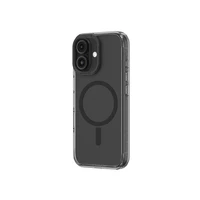 AmazingThing Titan Pro Mag dėklas su magnetiniu žiedu iPhone 16 - juodas