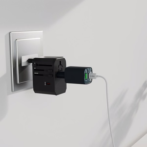 Pasaulinis kelioninis GaN 70W adapteris su dėklu