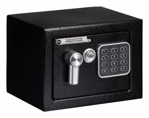Yale YSV/170/DB2 pastatomas plieninis seifas, 3,8 l, juodas