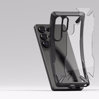 Ringke Fusion X dėklas Samsung Galaxy S25 Ultra - juodas