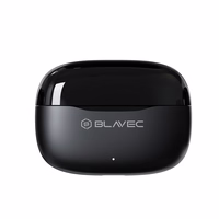 Blavec Bluetooth TWS Ausinės BW-08 Speak AI juodos