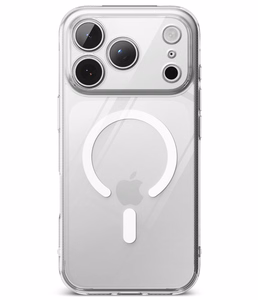 Ringke Fusion Magnetic MagSafe dėklas, skirtas iPhone 18 Pro / 17 Pro, skaidrus