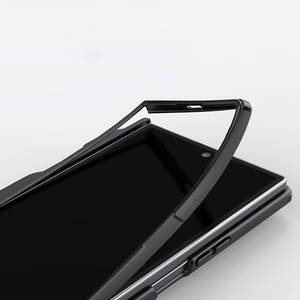 Nillkin Super Frosted Shield Fold Magnetinis dėklas Samsung Galaxy Z Fold 7 suderinamas su MagSafe - juodas