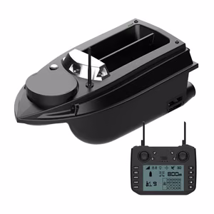 Flytec V030 Basic GPS bait boat, 20,000 mAh battery sold separately, Black
