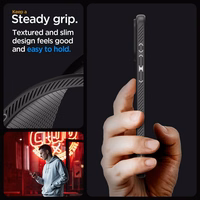 Spigen Liquid Air iPhone 15 Pro dėklas - matinė juoda