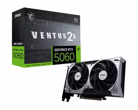 MSI GeForce RTX 5060 8G VENTUS 2X OC baltas NVIDIA 8 GB GDDR7