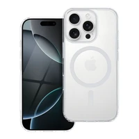 Drop Glue Spalvingas Žiedas Magnetinis Dėklas suderinamas su MagSafe IPHONE 13 PRO MAX balta