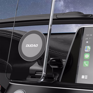 Dudao F25 MagSafe-compatible car mount dashboard or windshield - juodas
