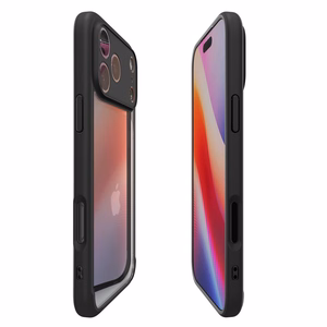Spigen Ultra Hybrid dėklas telefonui iPhone 17 Pro - Matinis juodas