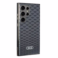 Audi IML Siuvinėjimo raštas Magnetinis dėklas telefonui S24 Ultra S928 juodas/juodas kietas dėklas AU-IMLMS24U-Q5/D3-BK