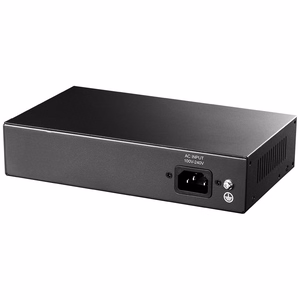 Cudy FS1006P tinklo komutatorius Fast Ethernet (10/100) Maitinimas per Eternetą (PoE) Juoda