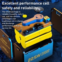 Išorinė baterija WK Design "WP-337" juodas 20000mAh (PD 20W / QC3.0 22.5W)