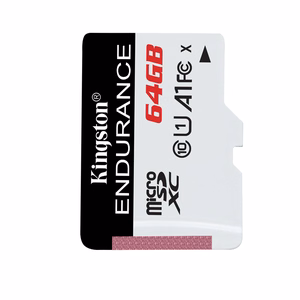 Kingston atminties kortelė 64GB microSDXC Endurance cl. 10 UHS-I 95 MB/s