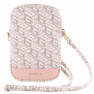 Guess rankinė rožinė užtrauktuku GCube apatinė juostelė GUWBZPGCSPGP