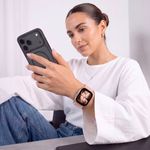 TECH-PROTECT NYLONMAG APPLE WATCH 4 / 5 / 6 / 7 / 8 / 9 / SE / ULTRA 1 / 2 (42 / 44 / 45 / 49 MM) DULKIŲ ROŽINĖ