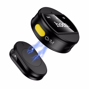 Belaidis mikrofonas USB C Hoco L21 juodas