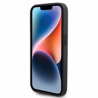 BMW Odinis Hot Stamp dėklas telefonui iPhone 15 Pro Max - juodas