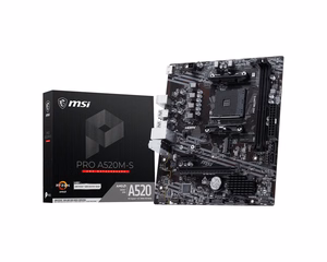 MSI PRO A520M-S pagrindinė plokštė