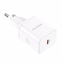 Įkroviklis Borofone BN6 20W USB-C baltas