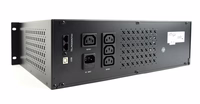 Gembird - Ups rack 19'' 3.4u 1500va, 4xiec 230v out, iec14 in,rj11, usb, lcd „Line-Interactive“ 1,5 kVA 900 W 4 AC išvestis(ys / čių)