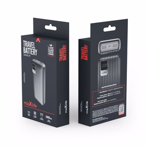 "Maxlife" maitinimo bankas MXPB-07 20000 mAh juodas