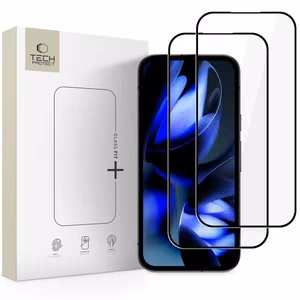 Tech-Protect Glass Fit+ Закалённое стекло 2 шт. для Google Pixel 9A 20A чёрное