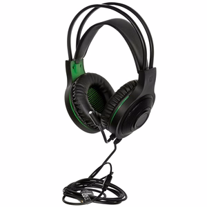 Esperanza EGH430 Headphones with microphone Headband Black, Green