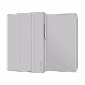 TechProtect SmartCase dėklas Samsung Galaxy Tab A9 / A11 8.7 pilkas