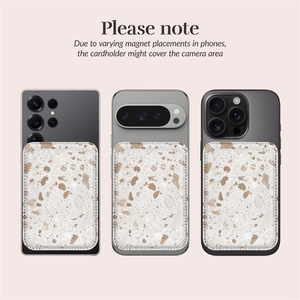 MIO Soft Terrazzo Magsafe Dėklas su kortelių laikikliu