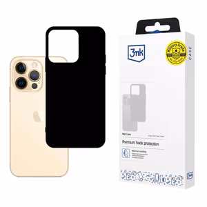 Apple iPhone 13 Pro - 3mk matinis dėklas juodas